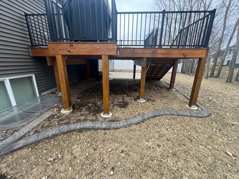 Gallery photos for Backyard Under-Deck Landscaping Transformation: Image #1
