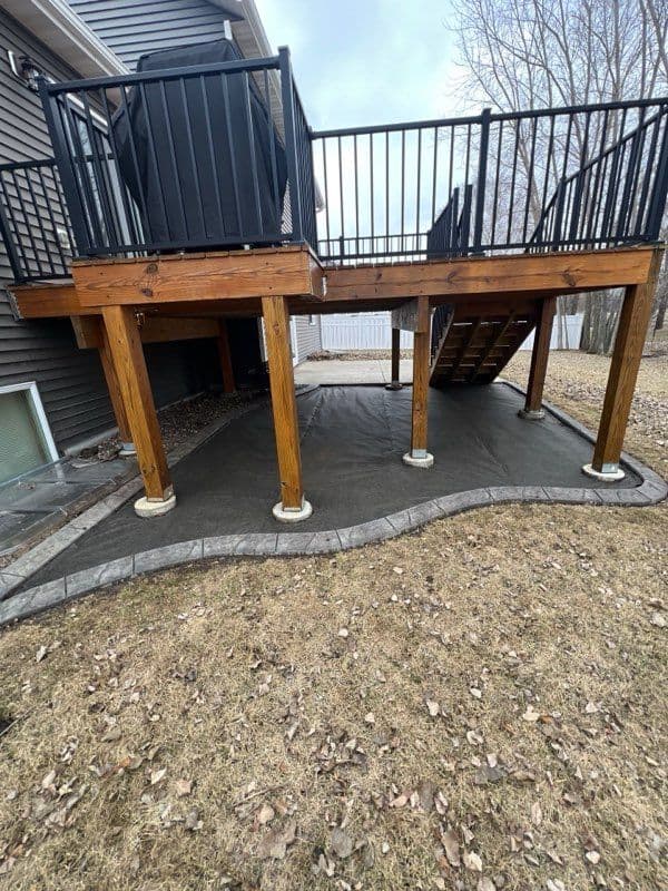 Gallery photos for Backyard Under-Deck Landscaping Transformation: Image #2